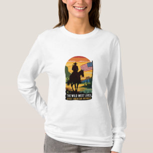 camisetas estadounidenses, camiseta de mujer norte
