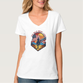 camisetas estadounidenses, camiseta de mujer norte