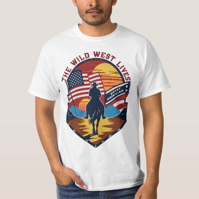 camisetas estadounidenses para hombres, camisetas  (Anverso)