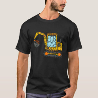 Camisetas Excavadora Construcción Feliz Día del Pu