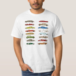 Camisetas exclusivas de la colección del coche