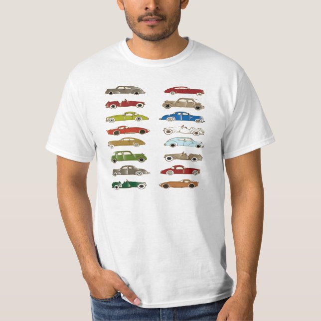 Camisetas exclusivas de la colección del coche (Anverso)