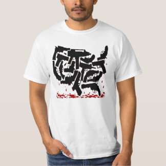 Camisetas exclusivas únicas de América del arma