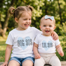 Camisetas familiares a juego de hermanos Siblings
