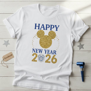 Camisetas Familiares de Año Nuevo 2026 de Disney