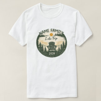 Camisetas familiares personalizadas para escapada