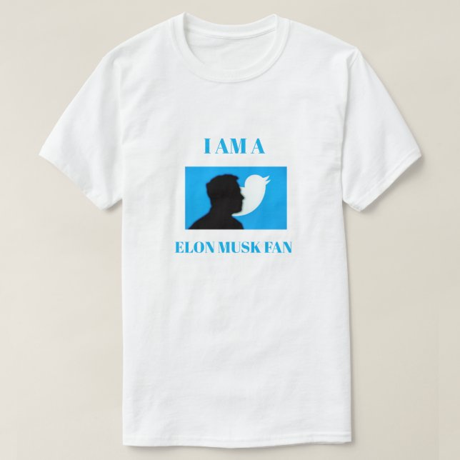 Camisetas fan de Elon Musk (Diseño del anverso)