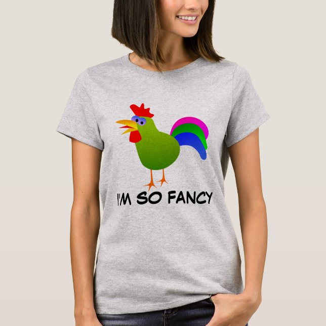 Camisetas FANCY CHICKEN (Anverso)