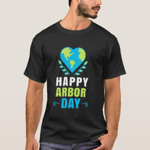 Camisetas Feliz Día del Árbol Crisis Terrestre Amb
