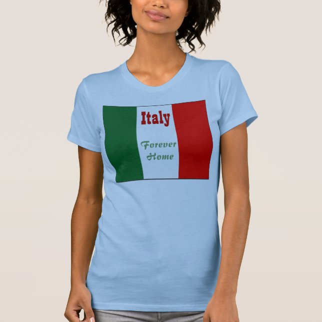 Camisetas femeninas de Italia (Anverso)