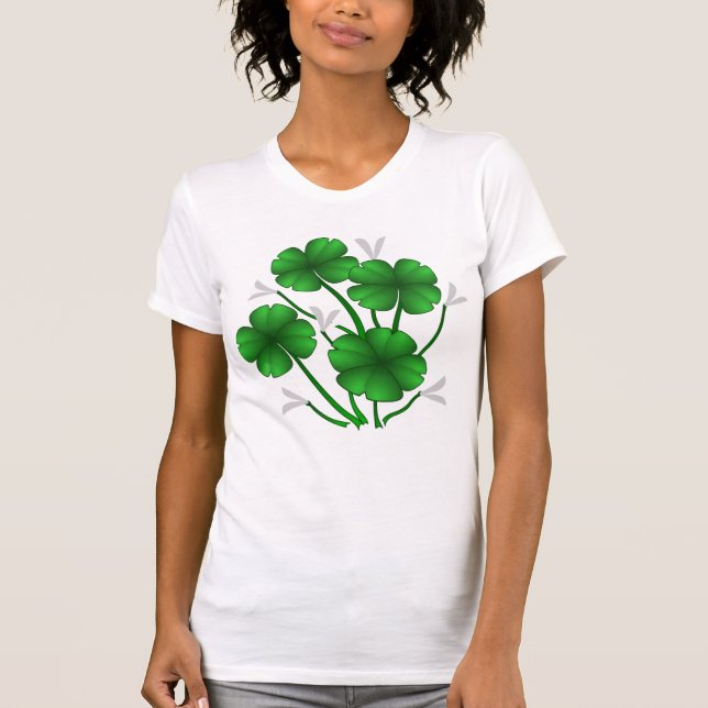 Camisetas femeninas de la ciudad de St. Patrick's  (Anverso)