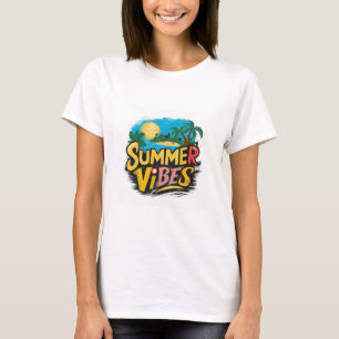 Camisetas femeninas de Summer ViBes