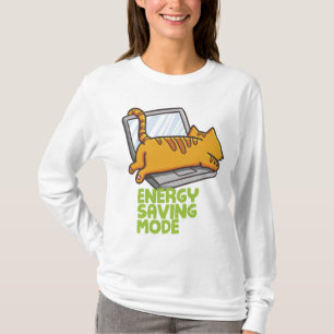 Camisetas femeninas en modo divertido de ahorro de