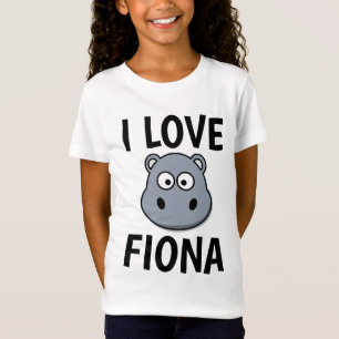 Camisetas FIONA HIPPO, AMO A LOS NIÑOS FIONA Tees