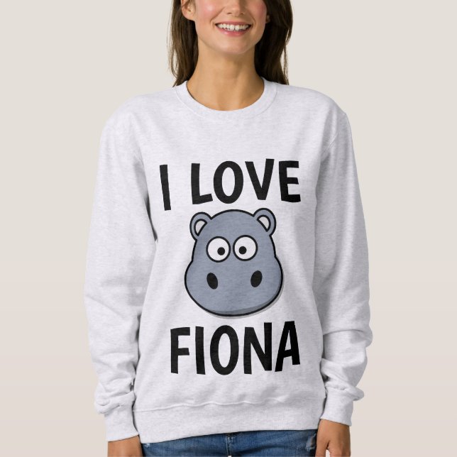 Camisetas FIONA HIPPO, ME ENCANTA FIONA (Anverso)