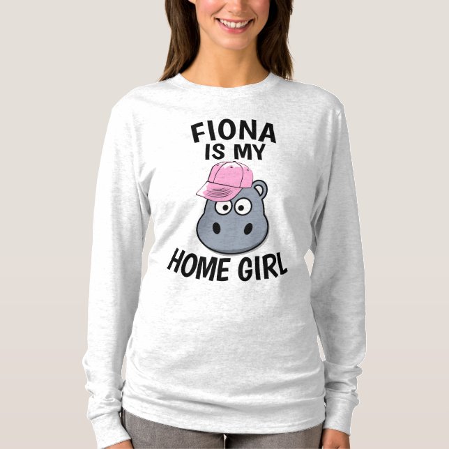 Camisetas FIONA HIPPO, MI CHICA DE CASA (Anverso)