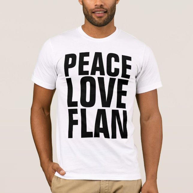 Camisetas FLAN (Anverso)