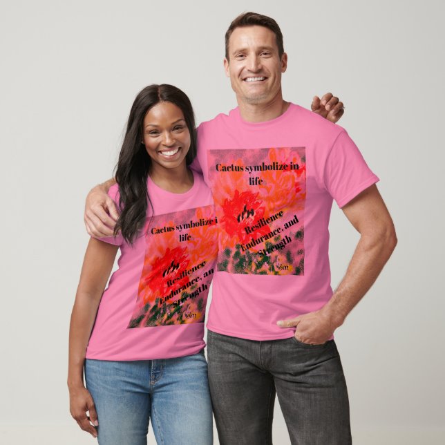 Camisetas : Flor de Cactus (Unisexo)