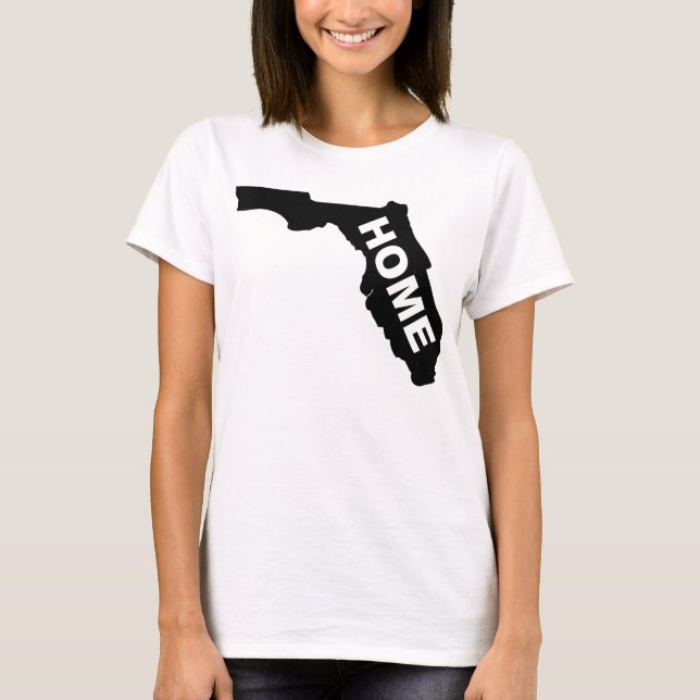 Camisetas Florida Hogar Lejos De Casa (Anverso)