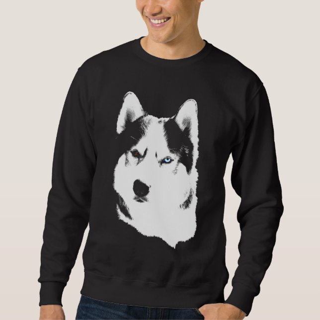 Camisetas fornido del perro de trineo de la (Anverso)