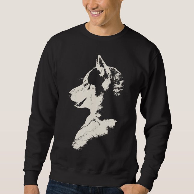 Camisetas fornido del perro del arte del lobo de (Anverso)