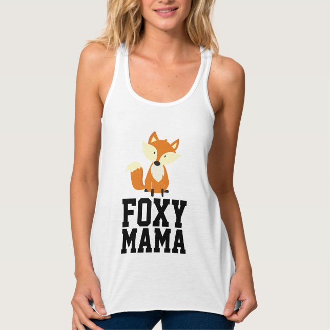 Camisetas FOXY MAMA FOX (Anverso)
