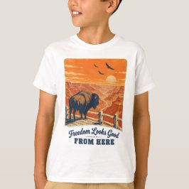 Camisetas Freedom Looks Good Canyon