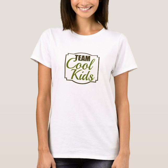 Camisetas fresco de los niños del equipo (Anverso)