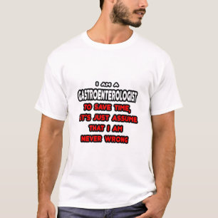 Camisetas gastroenterólogas divertidas