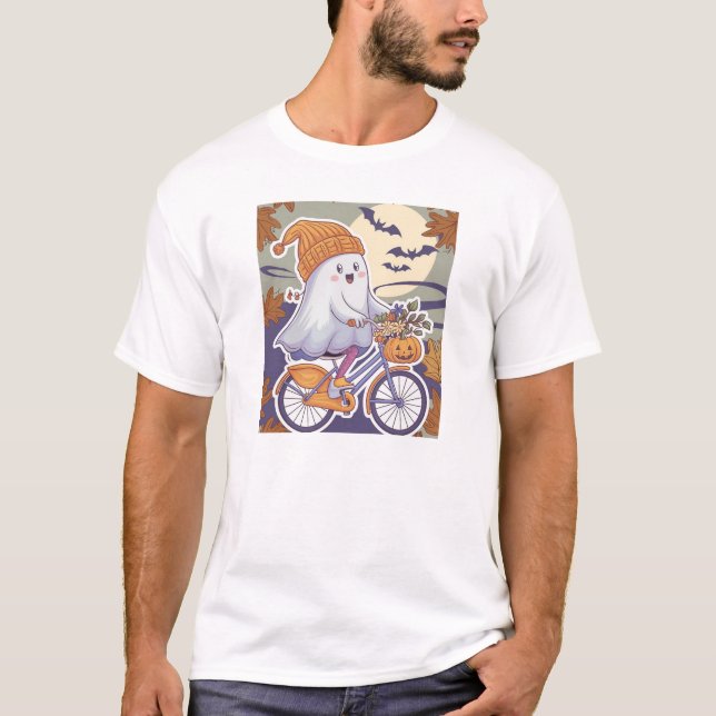 Camisetas Ghost personalizado Halloween (Anverso)