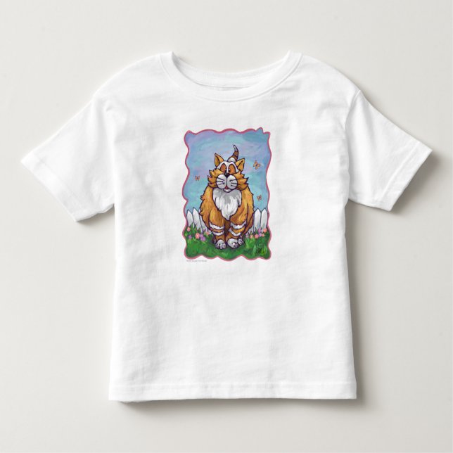 Camisetas Ginger Cat (Anverso)
