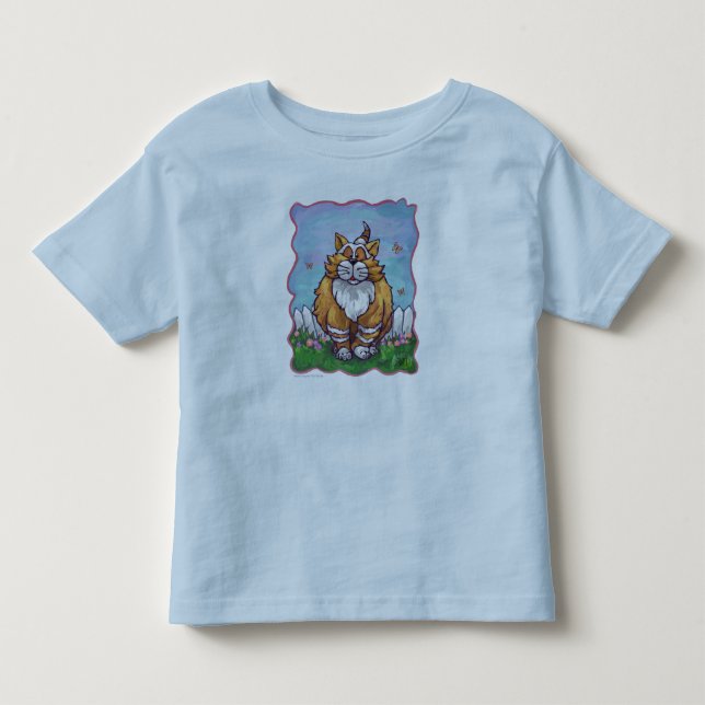 Camisetas Ginger Cat (Anverso)