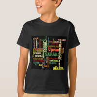 Camisetas Global Travel Language Collage