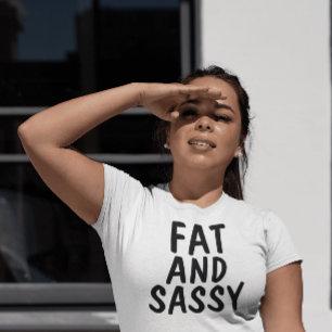 Camisetas gordas y seguras, BBW