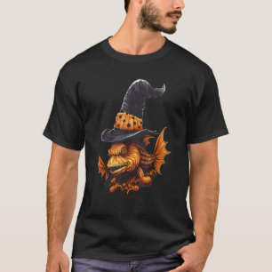 Camisetas gráficas de Halloween de pez Pleco Sailf