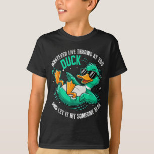 Camisetas gráficas de pato divertido para hombres,