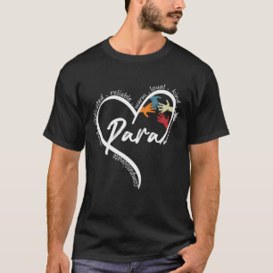 Camisetas Gráficas de Profesionales Auxiliares par