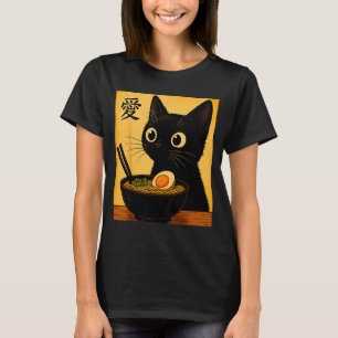 Camisetas gráficas divertidas japonesas de ramen d