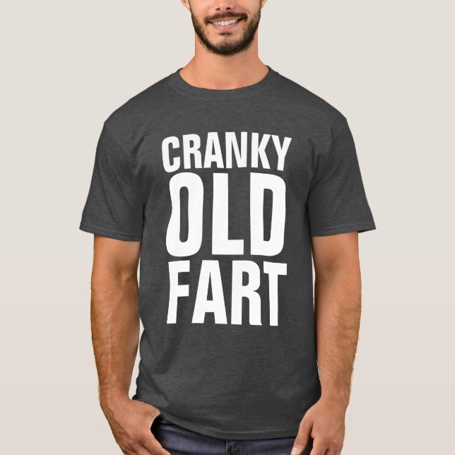 Camisetas GRANDPA divertidas, FART ANTIGUO (Anverso)
