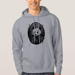 Camisetas gris del óvalo de la panda del tono