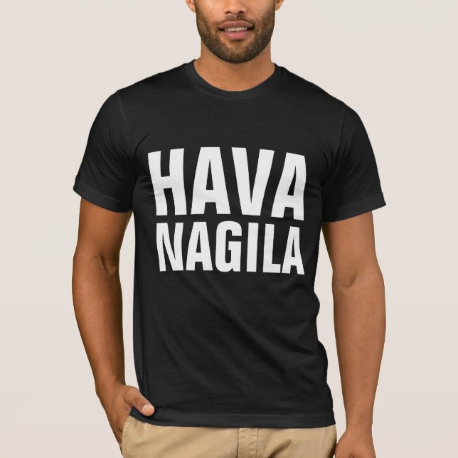 Camisetas HAVA NAGILA (Anverso)