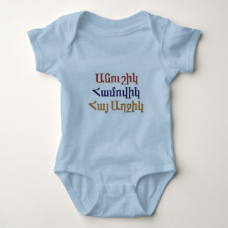Camisetas hermosas armenias del juego del cuerpo