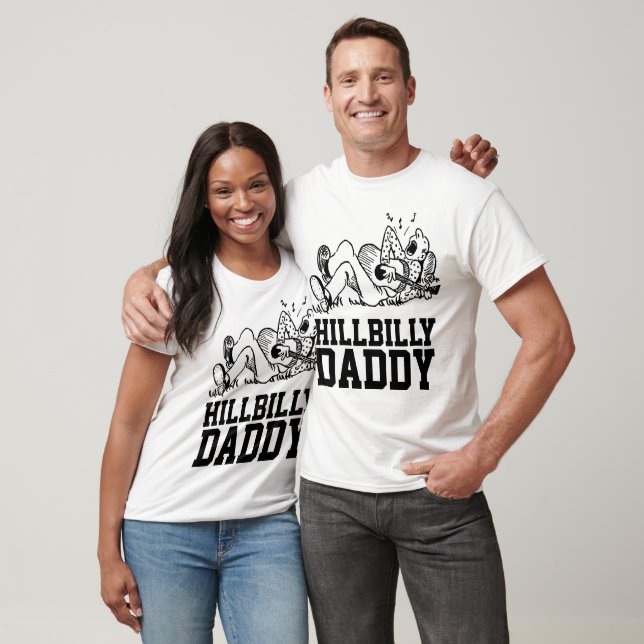 Camisetas HILLBILLY DADDY DAD (Unisexo)