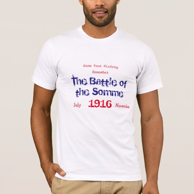 camisetas históricas sobre acontecimientos y gente (Anverso)