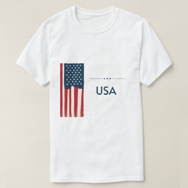 Camisetas hombres EE. UU. (Diseño del anverso)