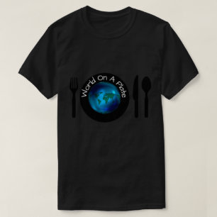 Camisetas Hombres Mujeres S M L XL Mundo En Una Pl