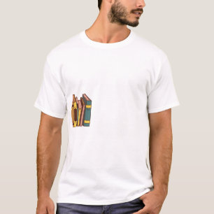 Camisetas hombres y caja universidad