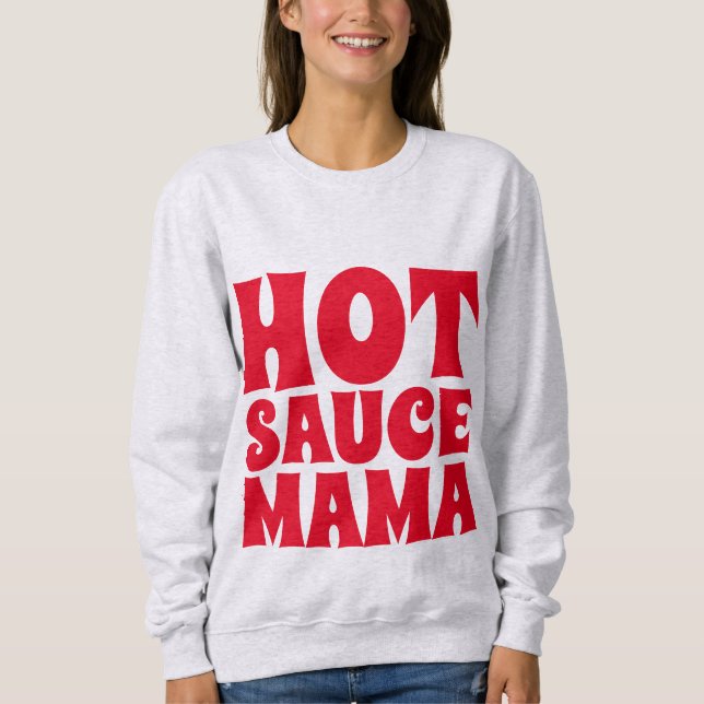 Camisetas HOT SAUCE MAMA MOM (Anverso)