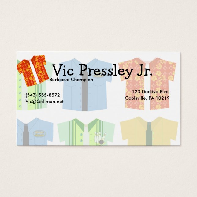 Camisetas icónicos se divierten con un diseño pers (Frente)