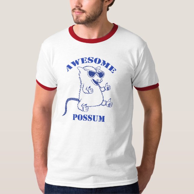 Camisetas impresionantes del oposum (Anverso)